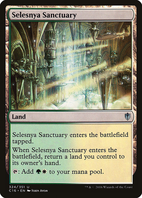Selesnya Sanctuary (324) - Commander 2016 (C16)
