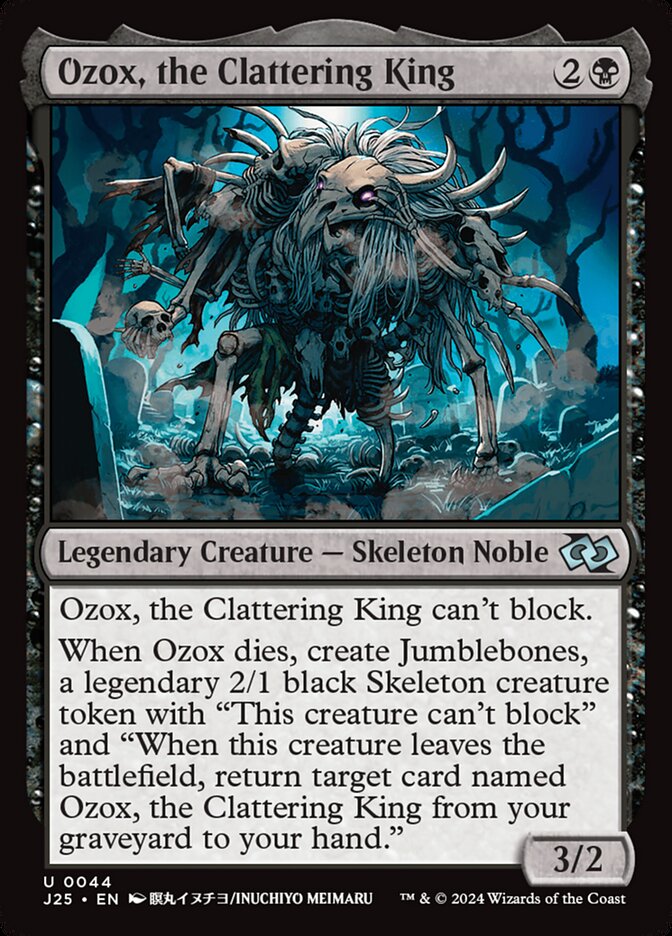 Ozox, the Clattering King (44) - Foundations Jumpstart (J25)