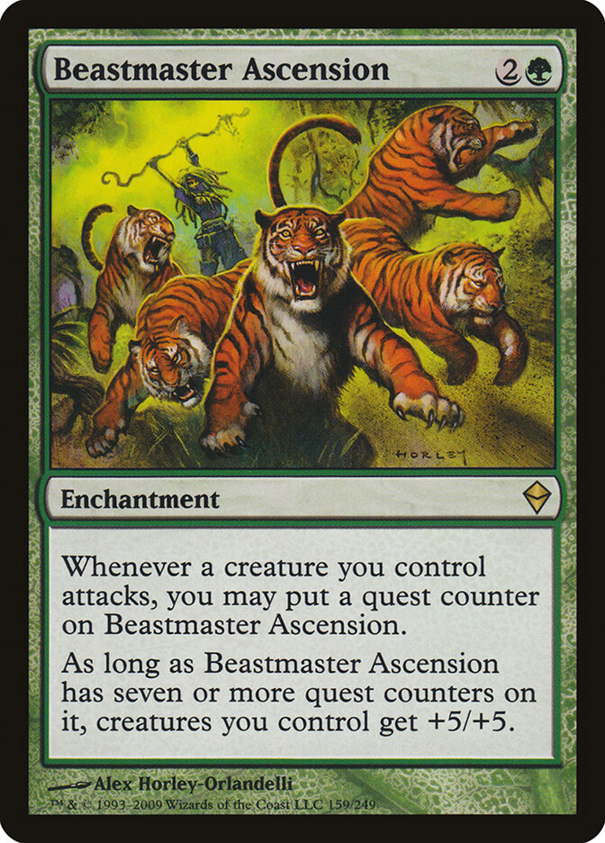 Beastmaster Ascension (159) - Zendikar (ZEN)