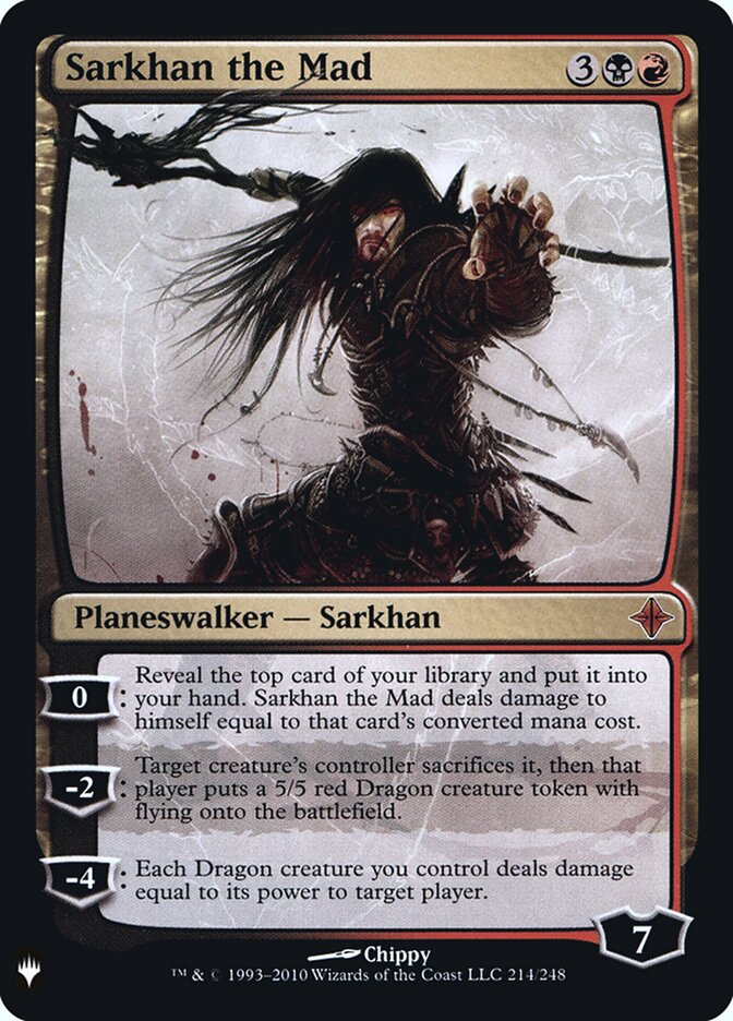 Sarkhan the Mad (ROE-214) - The List (PLST)