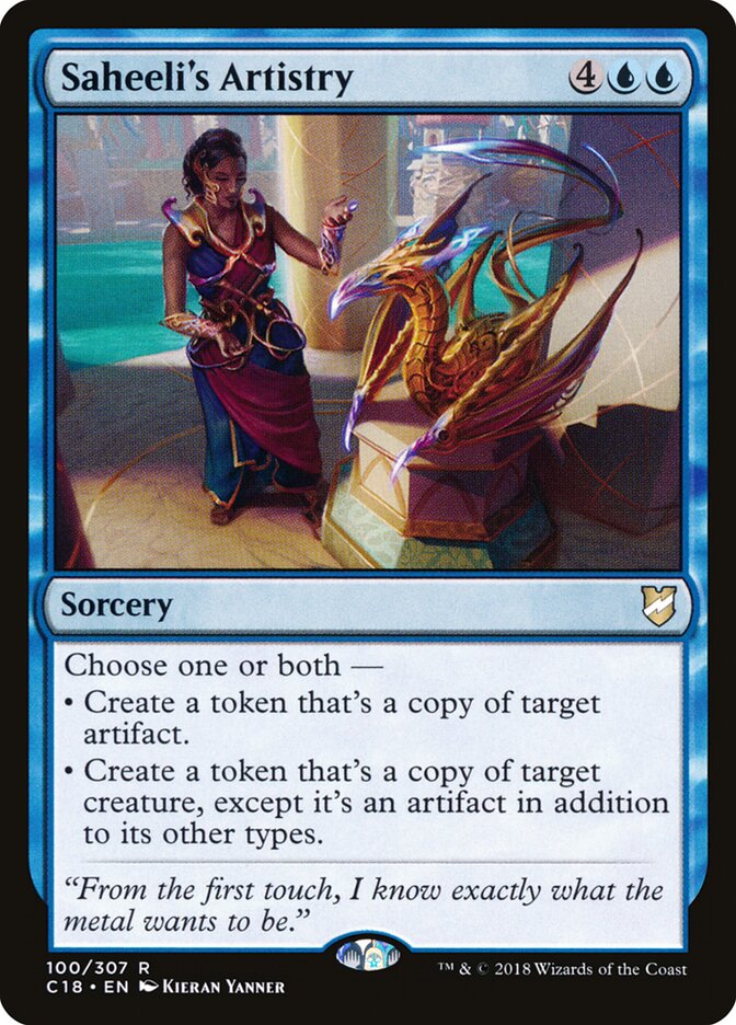 Saheeli's Artistry (100) - Commander 2018 (C18)