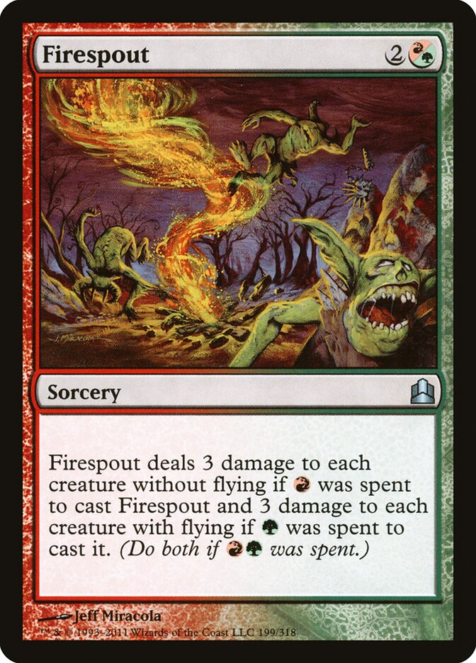 Firespout (199) - Commander 2011 (CMD)