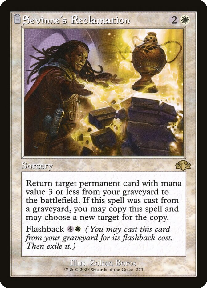 Sevinne's Reclamation (273) - Dominaria Remastered (DMR)