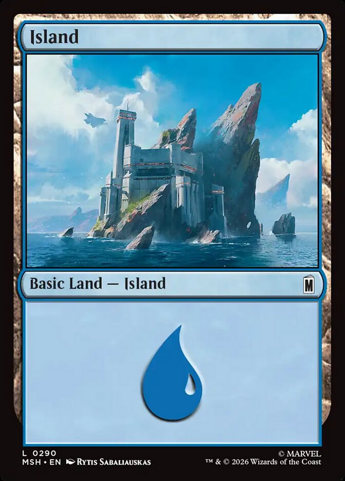 Island (290) - Marvel Super Heroes (MSH)