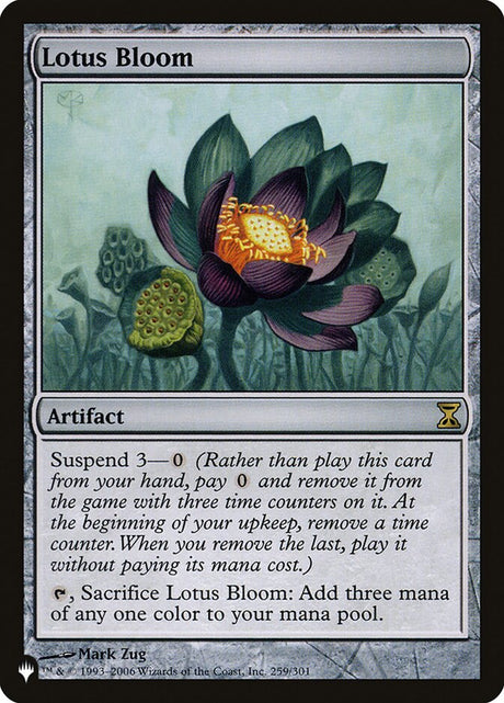 Lotus Bloom (TSP-259) - The List (PLST)
