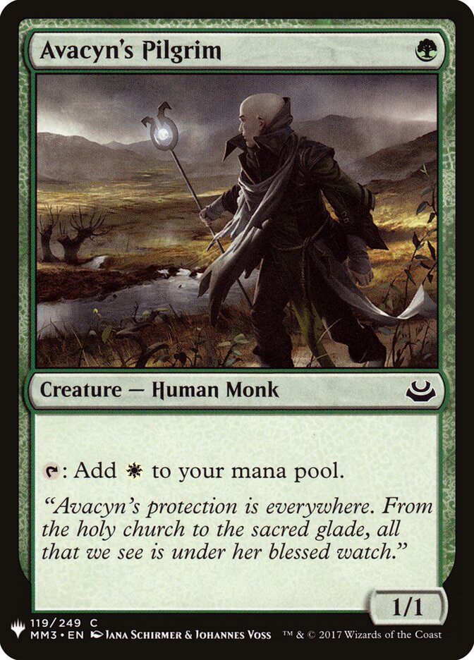 Avacyn's Pilgrim (MM3-119) - The List (PLST)
