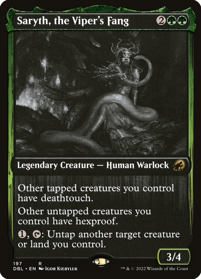 Saryth, the Viper's Fang - Innistrad: Double Feature (DBL)