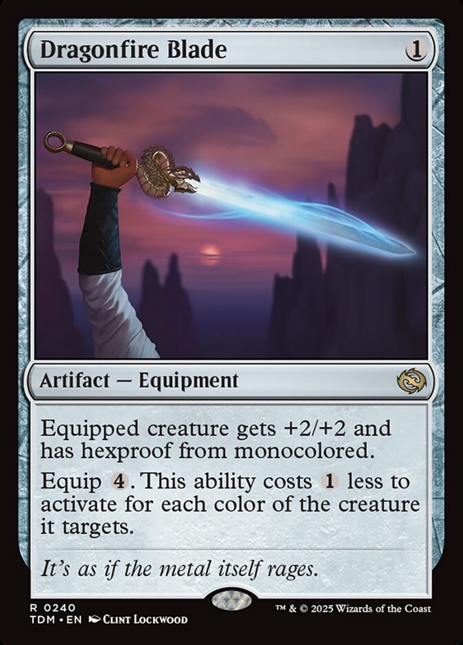 Dragonfire Blade (240) - Tarkir: Dragonstorm (TDM)