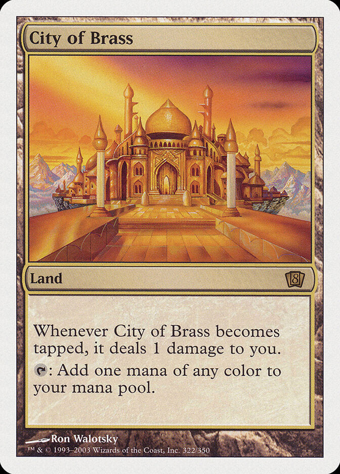 City of Brass (322) - Eighth Edition (8ED)