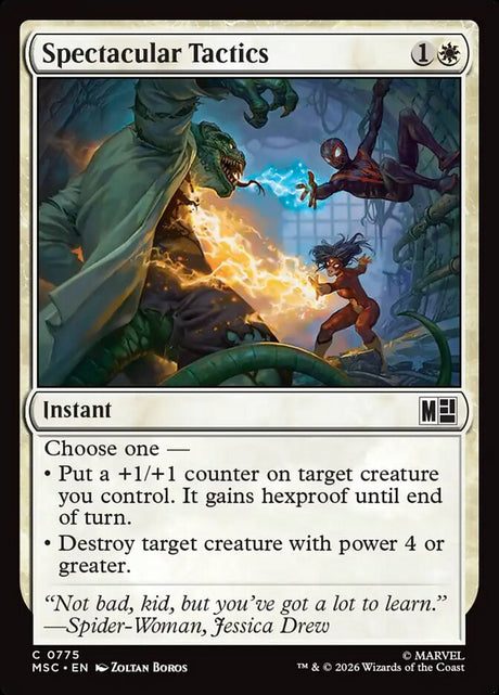 Spectacular Tactics (775) - Marvel Super Heroes Commander (MSC)