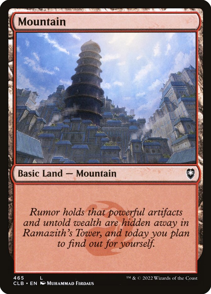 Mountain (465) - Commander Legends: Battle for Baldur's Gate (CLB)