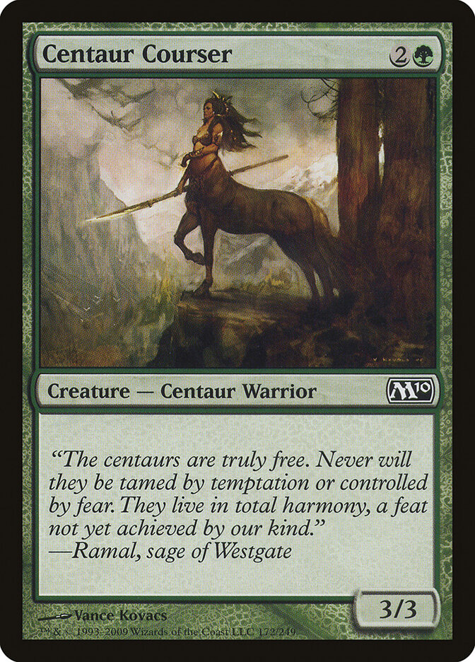 Centaur Courser (172) - Magic 2010 (M10)
