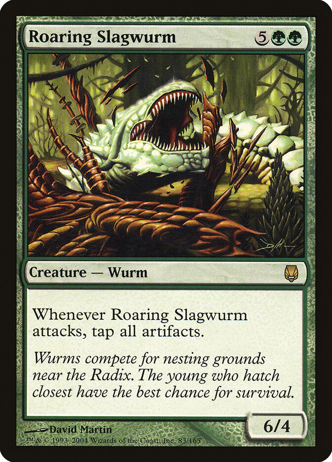 Roaring Slagwurm (83) - Darksteel (DST)