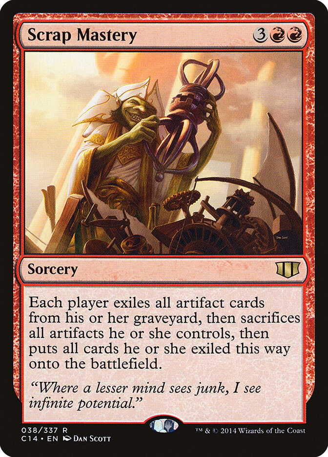 Scrap Mastery (38) - Commander 2014 (C14)