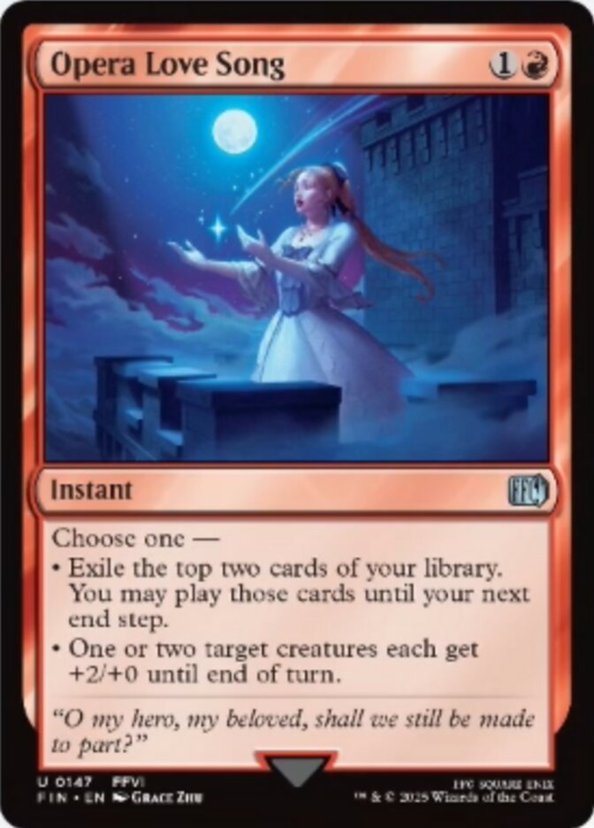 Opera Love Song (147) - [Foil] Final Fantasy (FIN)