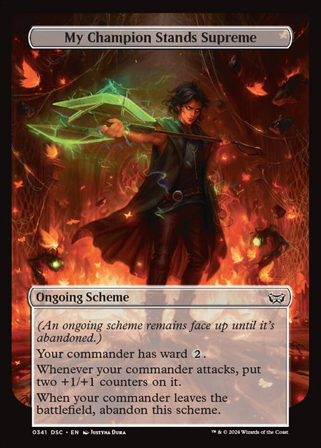 My Champion Stands Supreme (341) - Duskmourn: House of Horror Commander (DSC)