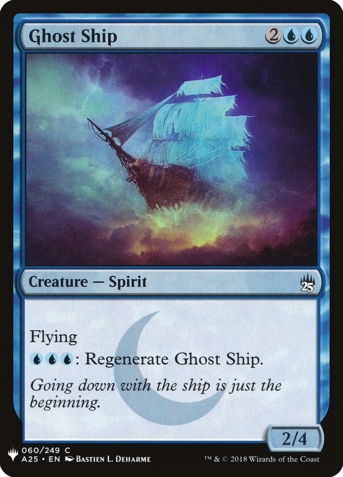 Ghost Ship - The List (PLST)