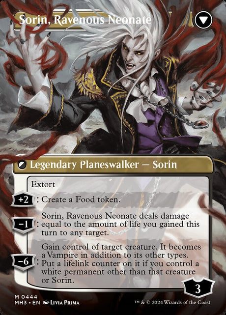 Sorin of House Markov // Sorin, Ravenous Neonate (444) - Modern Horizons 3 (MH3)