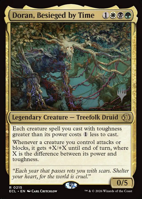 Doran, Besieged by Time (215p) - Lorwyn Eclipsed Promos (PECL)