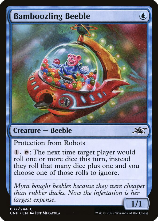 Bamboozling Beeble (37) - Unfinity (UNF)