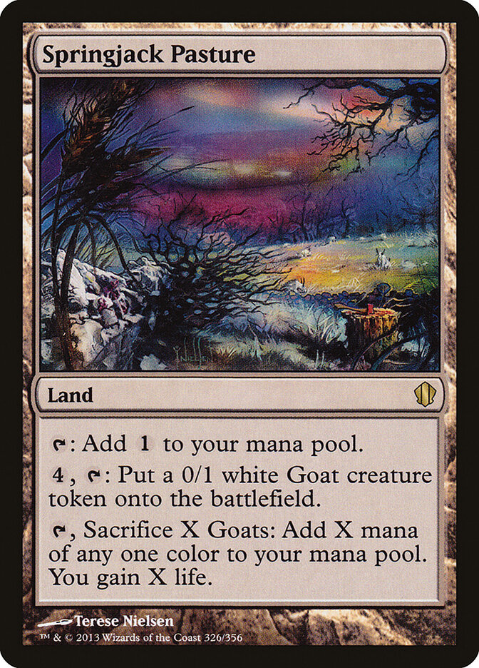 Springjack Pasture (326) - Commander 2013 (C13)