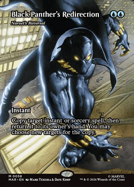 Black Panther's Redirection - Narset's Reversal (58) - Marvel Universe (MAR)