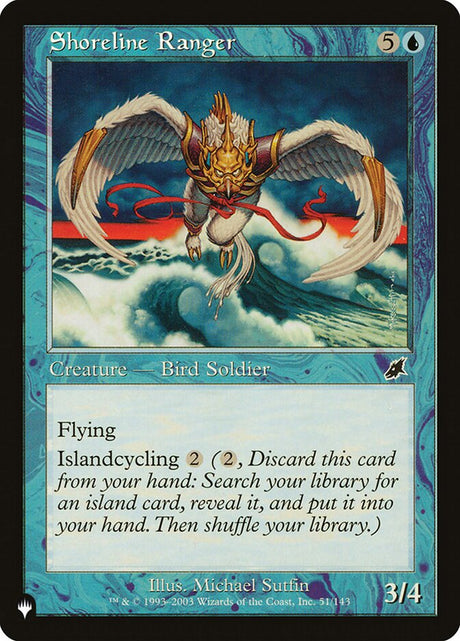 Shoreline Ranger (SCG-51) - The List (PLST)