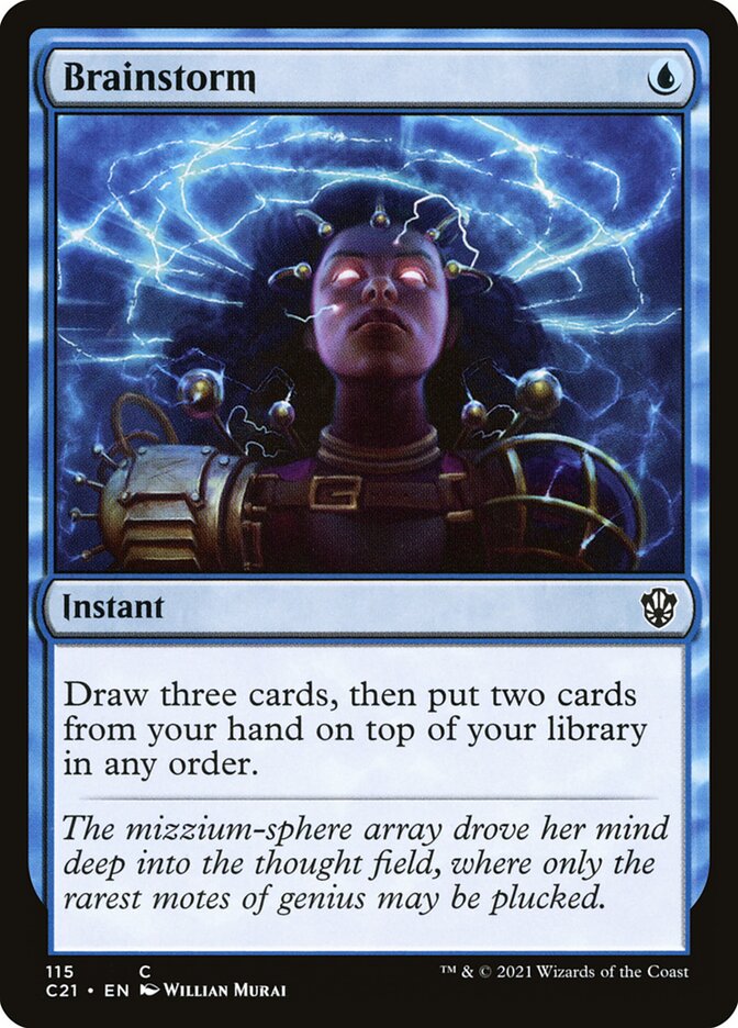 Brainstorm (115) - Commander 2021 (C21)