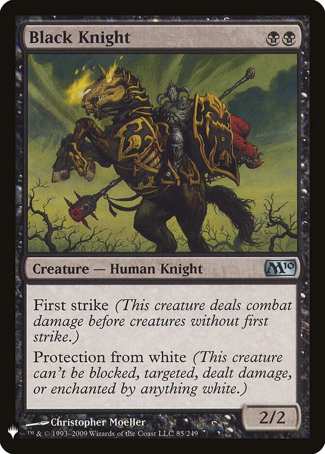 Black Knight (M10-85) - The List (PLST)