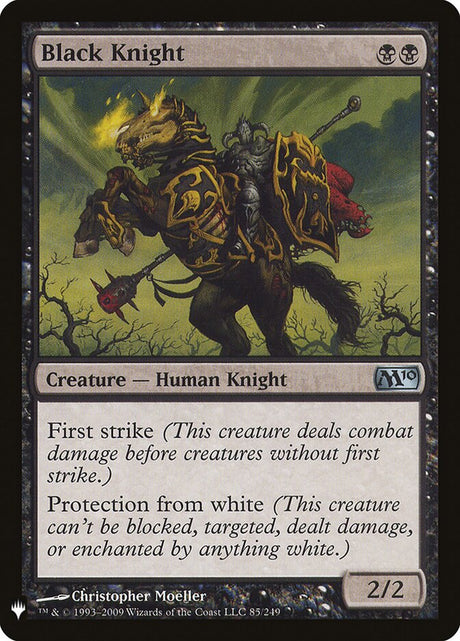 Black Knight (M10-85) - The List (PLST)