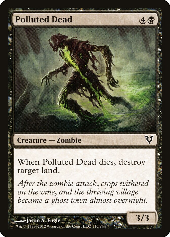 Polluted Dead (116) - Avacyn Restored (AVR)