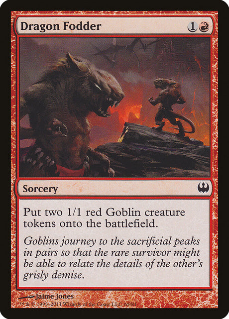 Dragon Fodder (65) - Duel Decks: Knights vs. Dragons (DDG)