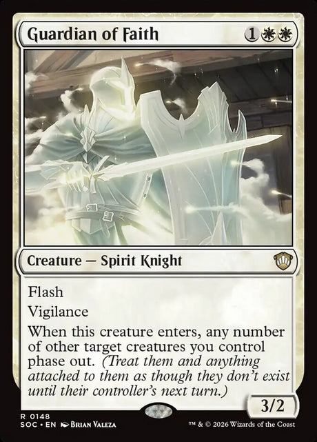 Guardian of Faith (148) - Secrets of Strixhaven Commander (SOC)