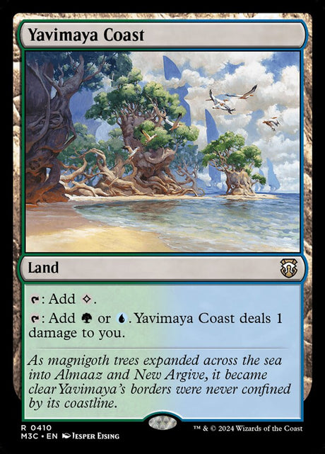 Yavimaya Coast (410) - Modern Horizons 3 Commander (M3C)