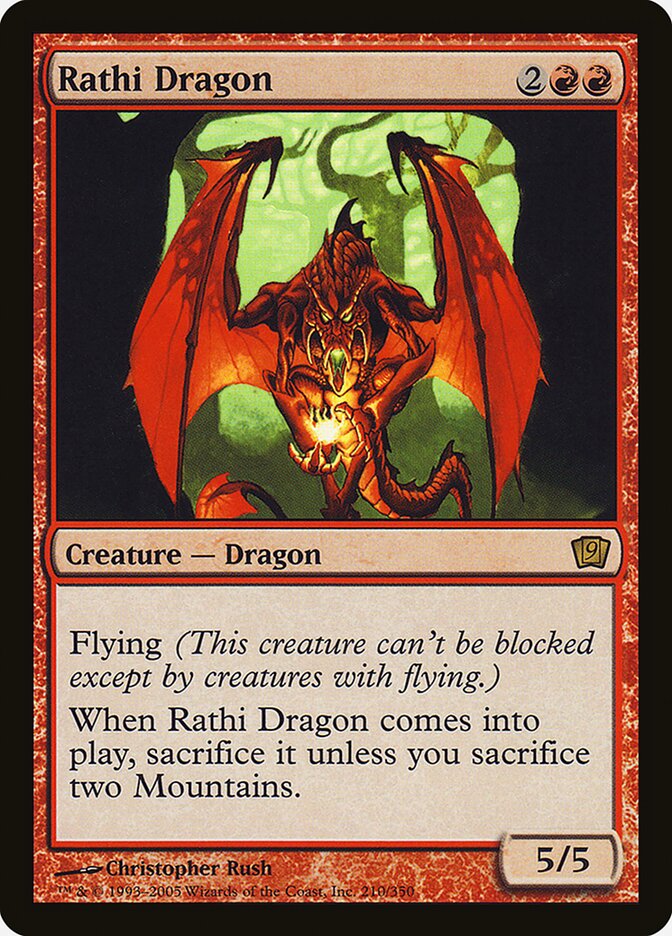 Rathi Dragon (210) - Ninth Edition (9ED)