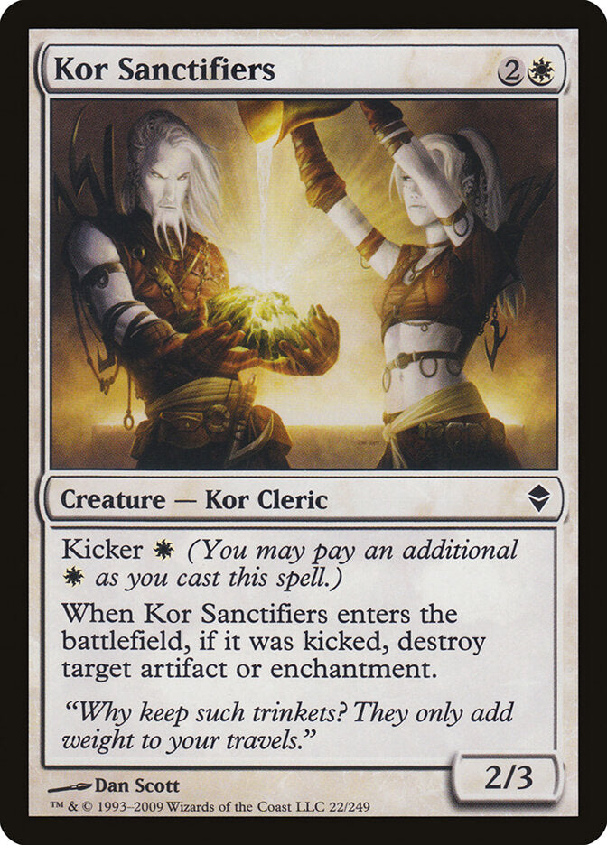 Kor Sanctifiers (22) - Zendikar (ZEN)
