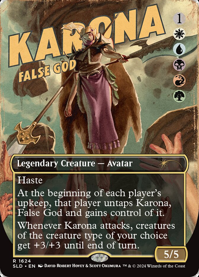 Karona, False God (1624) - Secret Lair Drop (SLD)