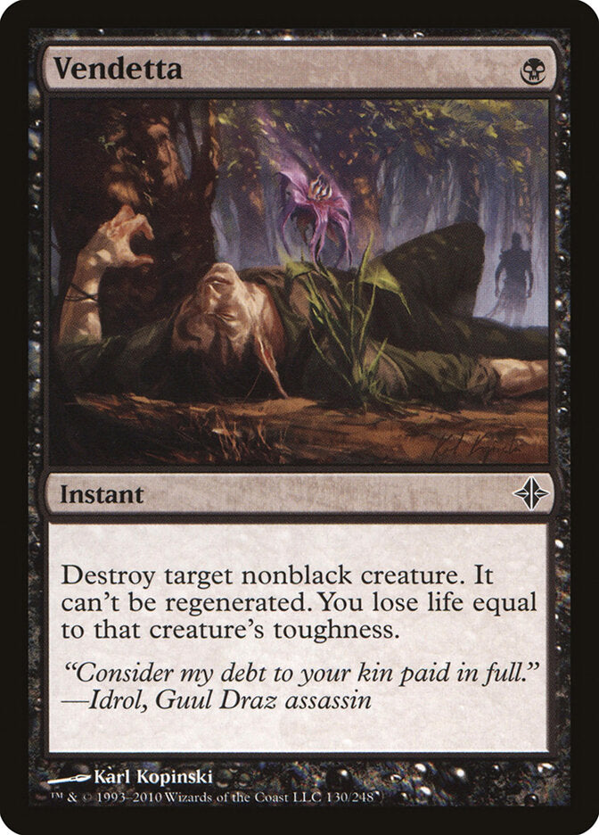 Vendetta (130) - Rise of the Eldrazi (ROE)