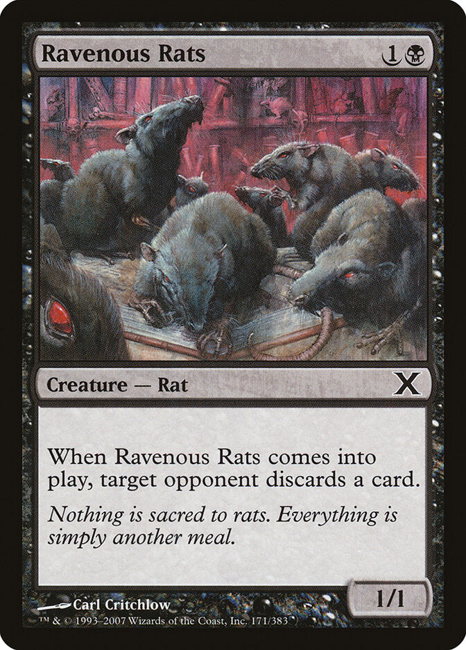 Ravenous Rats (171) - Tenth Edition (10E)