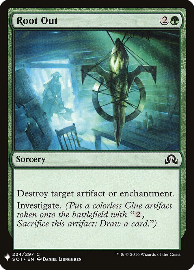 Root Out (SOI-224) - The List (PLST)