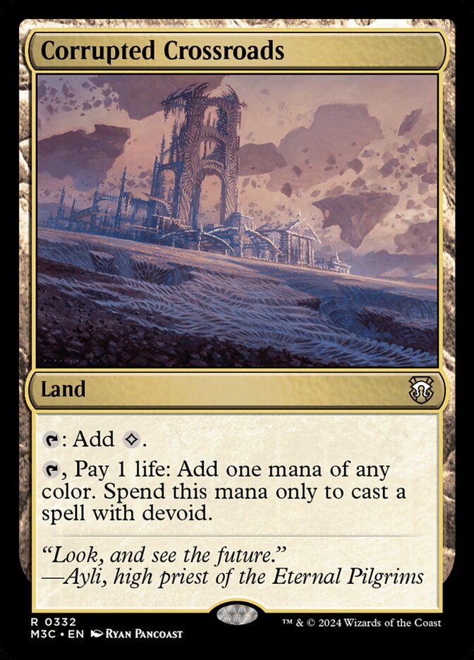 Corrupted Crossroads (332) - Modern Horizons 3 Commander (M3C)