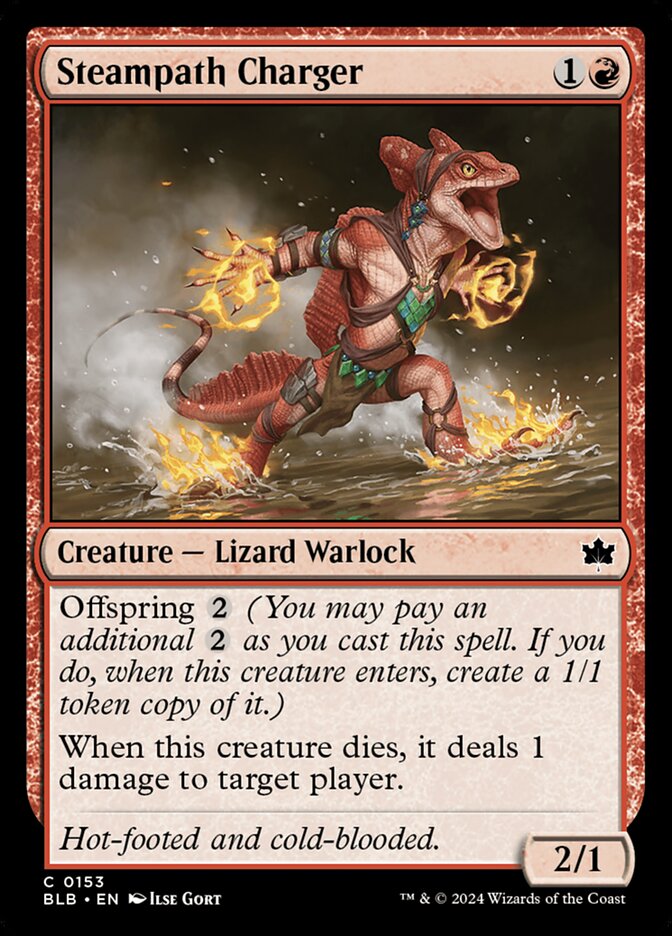 Steampath Charger - [Foil] Bloomburrow (BLB)