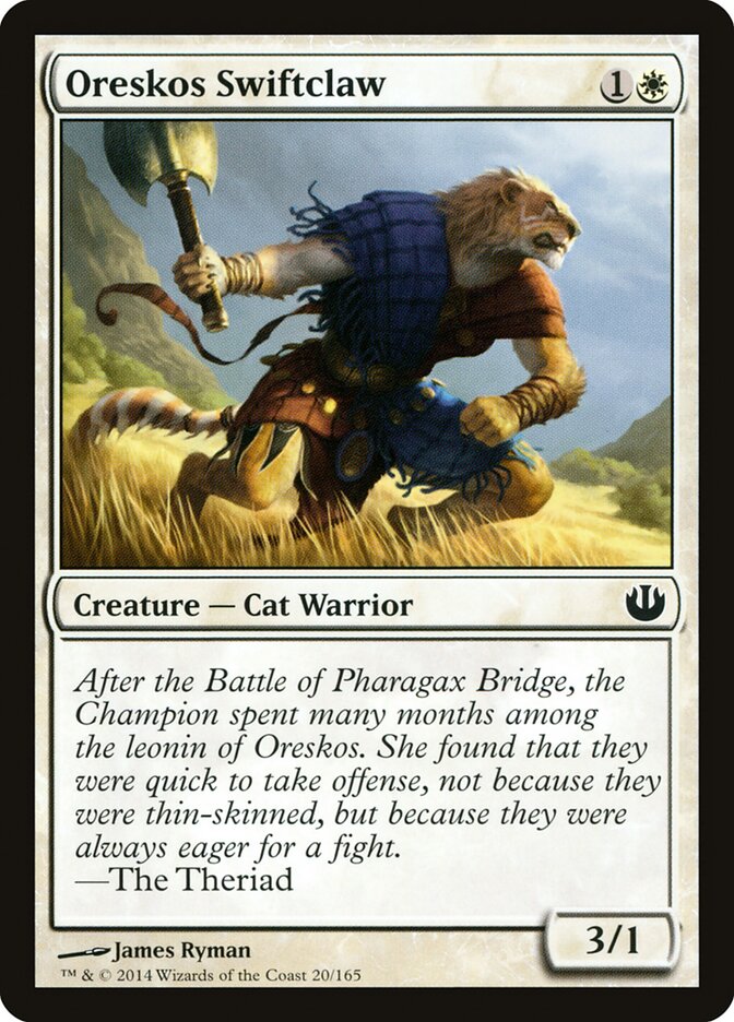 Oreskos Swiftclaw (20) - Journey into Nyx (JOU)