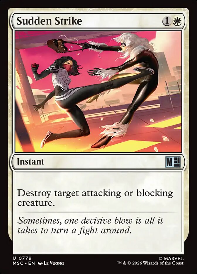 Sudden Strike (779) - Marvel Super Heroes Commander (MSC)
