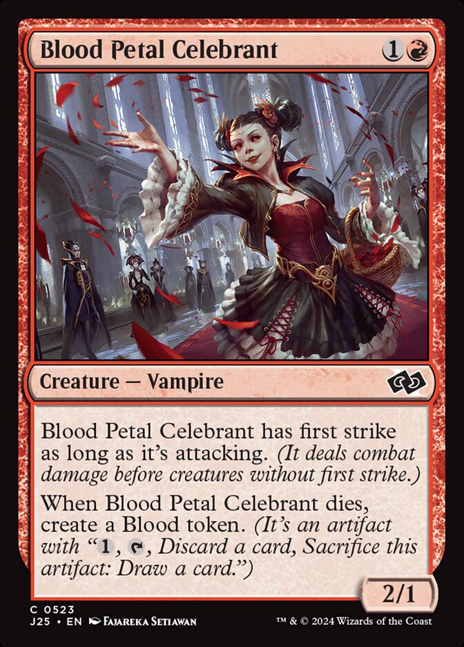 Blood Petal Celebrant (523) - Foundations Jumpstart (J25)