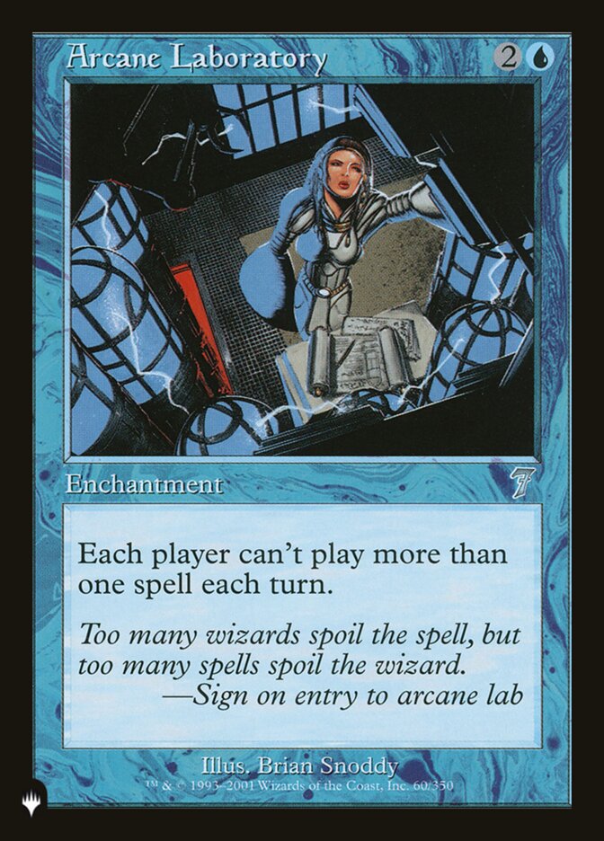 Arcane Laboratory (7ED-60) - The List (PLST)