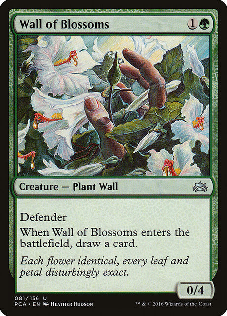 Wall of Blossoms (81) - Planechase Anthology (PCA)