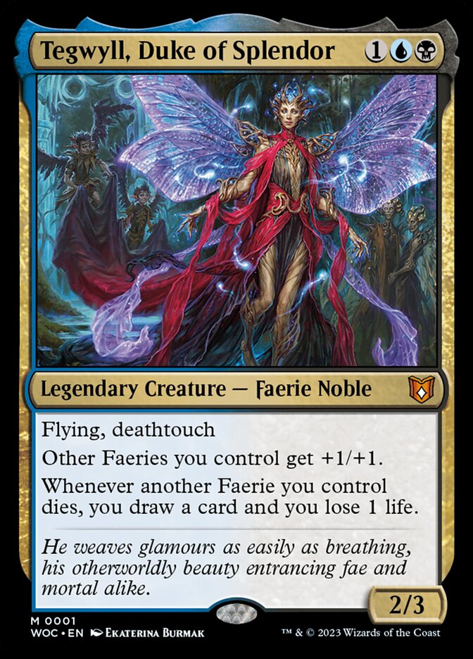 Tegwyll, Duke of Splendor (1) - Wilds of Eldraine Commander (WOC)