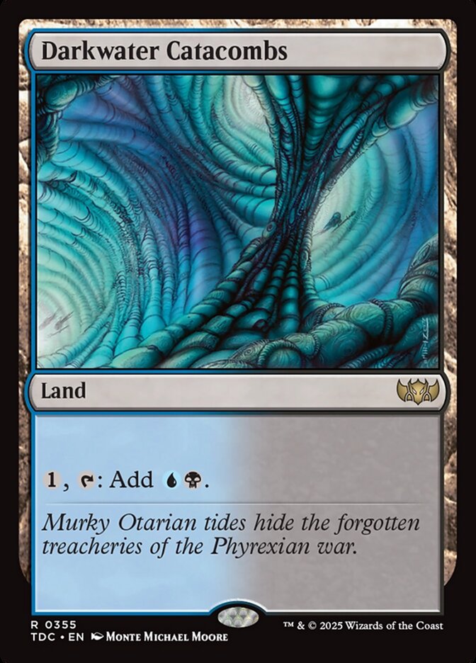 Darkwater Catacombs - Tarkir: Dragonstorm Commander (TDC)