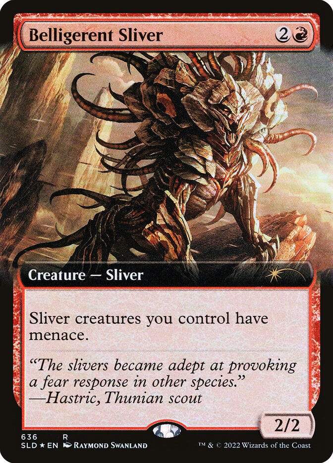 Belligerent Sliver (636) - Secret Lair Drop (SLD)